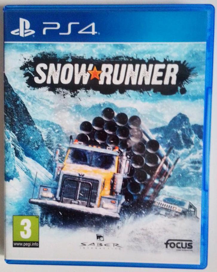 Snow runner (comme neuf), Games en Spelcomputers, Games | Sony PlayStation 4, Zo goed als nieuw, Simulatie, Ophalen of Verzenden