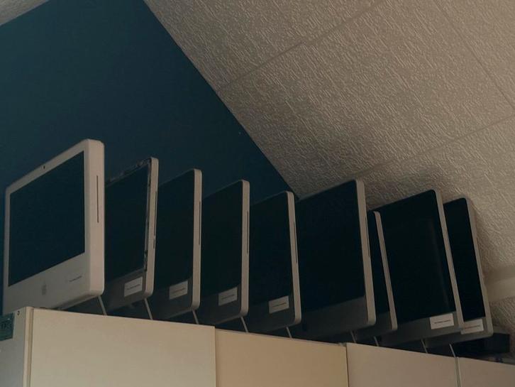 9 oude imac’s, Computers en Software, Apple Desktops, iMac, HDD, Onbekend, Ophalen