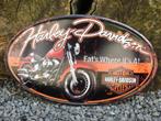 Harley Davidson , wandbord, Ophalen of Verzenden