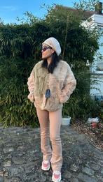 Mooi meerkleurige schaapvacht jas, Kleding | Dames, Ophalen of Verzenden, Nieuw, Maat 38/40 (M), Overige kleuren