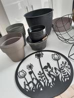 Assortiment tuinpotten, Ophalen, Zo goed als nieuw, Tuin