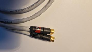 Paire de cable asymétriques RCA de marque SUPRA EFF I  beschikbaar voor biedingen