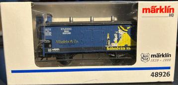 3051. H0 Märklin overdekte auto met doos. beschikbaar voor biedingen