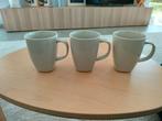 3 handige grote mokken Ikea, beige, Ophalen, Zo goed als nieuw