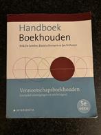 Handboek Boekhouden - Vennootschapsboekhouden, Ophalen, Gelezen, Economie en Marketing, Intersentia