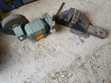 Rectifieuse très lourde prof. - broyeur et Hercule Banksch, Enlèvement ou Envoi, Comme neuf, 1000 watts ou plus, Banc de travail