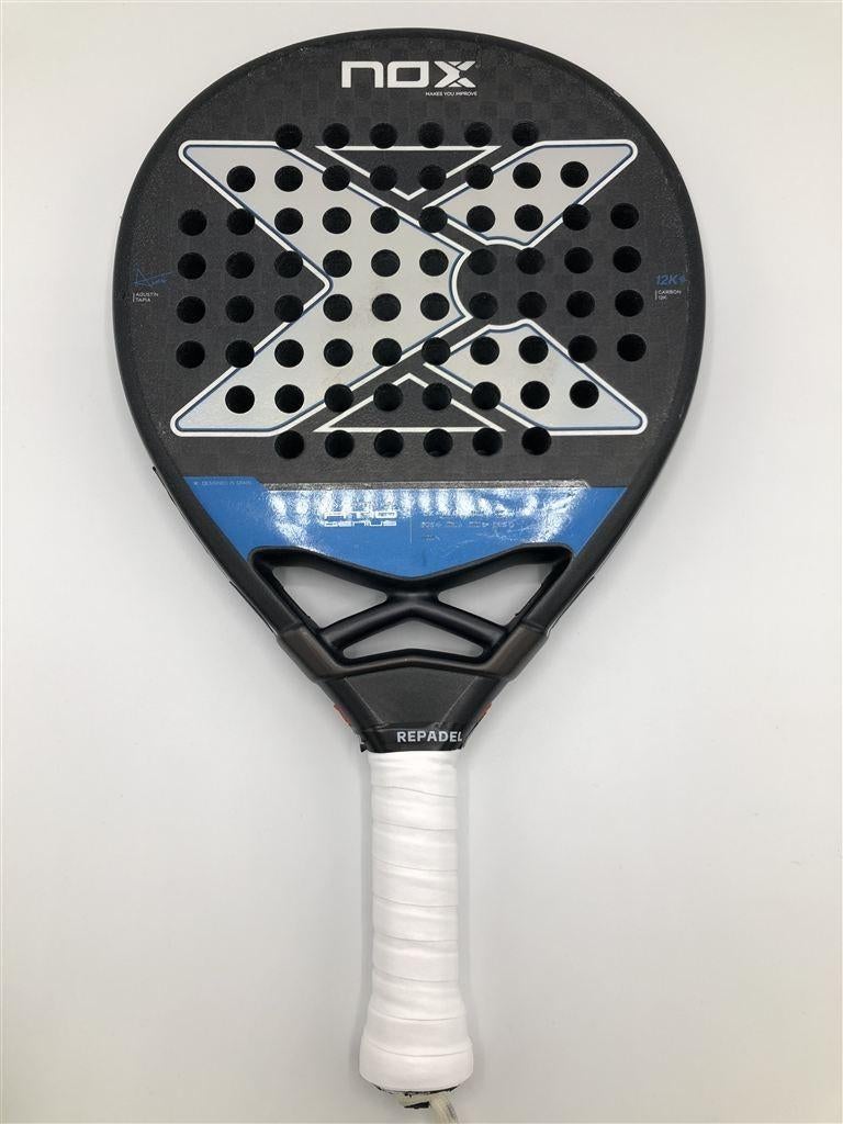 Nox AT10 Genius 12K, Sports & Fitness, Padel, Utilisé, Raquette de padel, Enlèvement ou Envoi