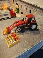 Fiat 880 DT Britains uit 1982 + lader en chauffeur, Ophalen of Verzenden, Gebruikt, Tractor of Landbouw, Britains