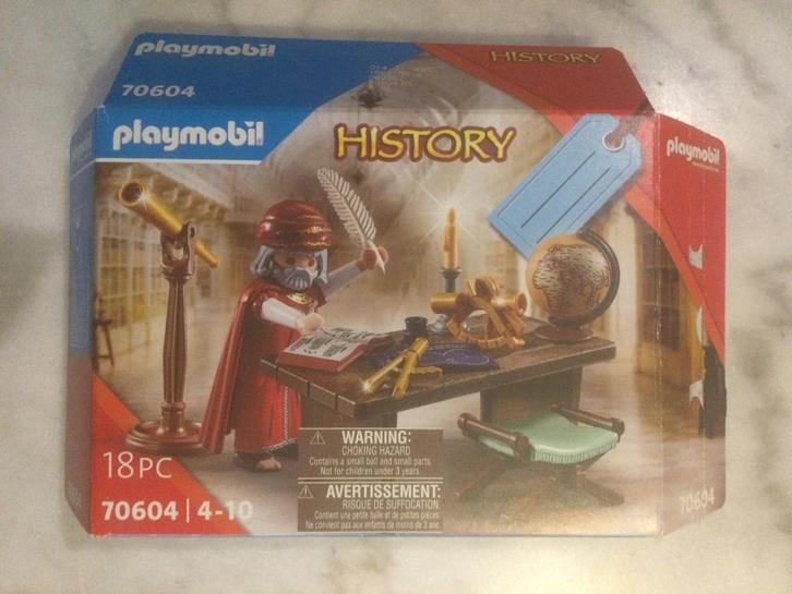 Playmobil Astronome Médiéval N70604 Série History., Kinderen en Baby's, Speelgoed | Playmobil, Nieuw, Complete set, Ophalen