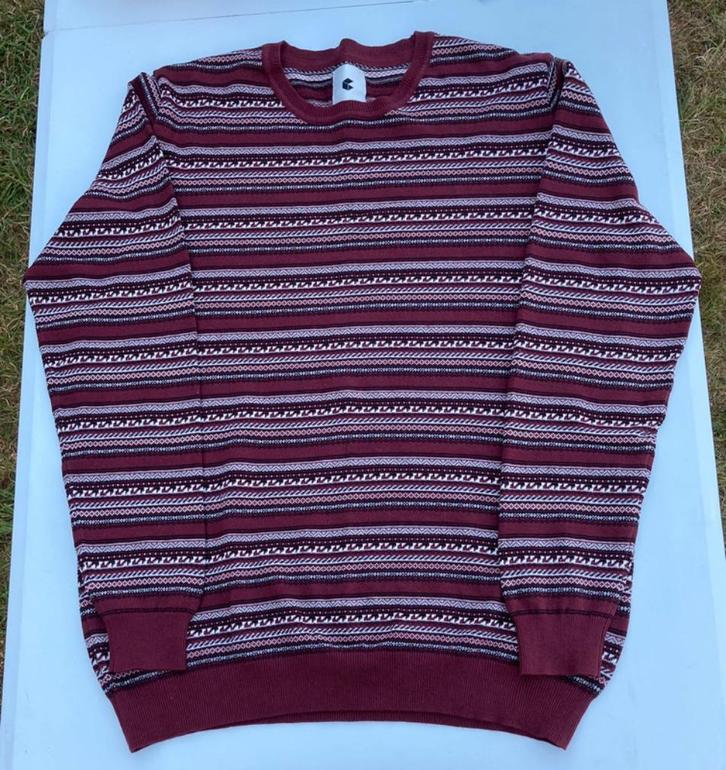 Pull Bordeaux avec motifs Capsize taille XXL, Kleding | Heren, Truien en Vesten, Nieuw, Overige maten, Overige kleuren, Ophalen of Verzenden
