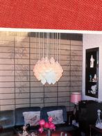 Kalmar Tulipan lamp, glas en metaal, vintage 1960s-1970s, Huis en Inrichting, Ophalen of Verzenden, Gebruikt, Glas, Vintage sixties - seventies