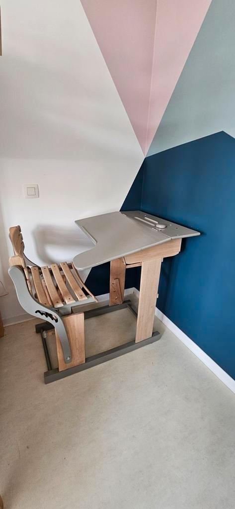 upcycled torck lessenaar, Huis en Inrichting, Bureaus, Zo goed als nieuw, Bureau, In hoogte verstelbaar, Ophalen
