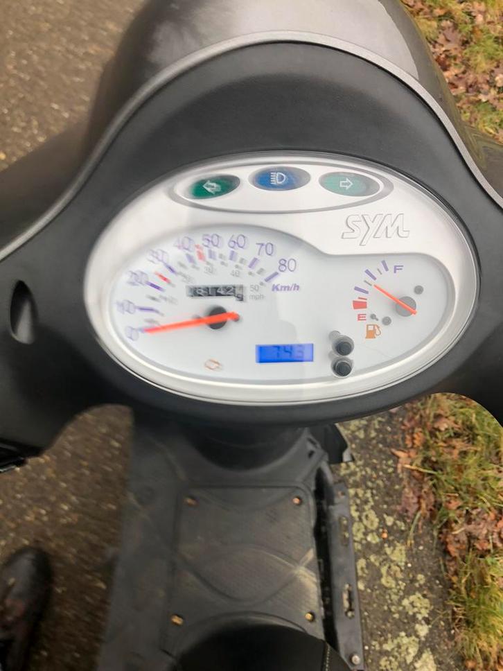 sym fiddle 2 2024, Fietsen en Brommers, Scooters | SYM, Zo goed als nieuw, Fiddle, Ophalen