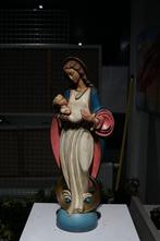 Mooi beeld Maria met Jesus.., in orginele staat,60 cm hoog, Antiquités & Art, Antiquités | Céramique & Poterie, Enlèvement