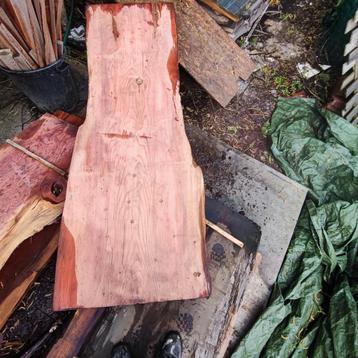 Dessus de table en tronc d'arbre Séquoia