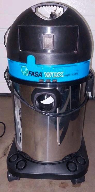 Professionele FASA WDX wet & dry stofzuiger – RVS kuip NEW, Elektronische apparatuur, Stofzuigers, Stofzuiger, Ophalen of Verzenden