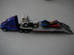 Mooie camion met aanhanger en auto's, Kinderen en Baby's, Speelgoed |Speelgoedvoertuigen, Ophalen of Verzenden, Gebruikt
