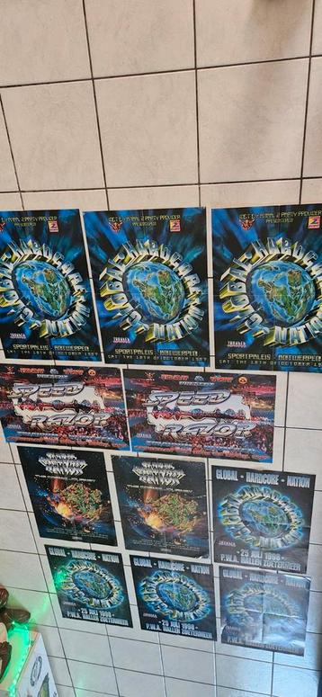 Hardcore posters beschikbaar voor biedingen