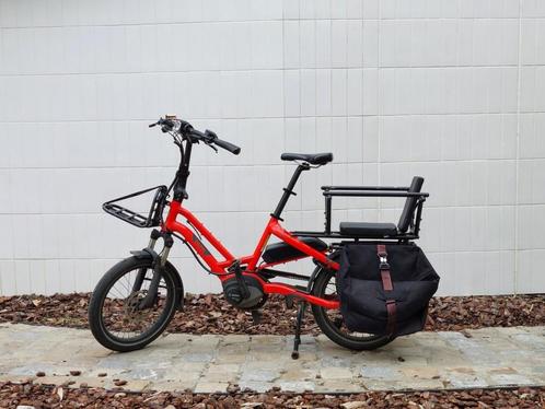 Tern HSD Longtail bakfiets, Fietsen en Brommers, Elektrische fietsen, Gebruikt, Overige merken, 55 tot 59 cm, 50 km per accu of meer