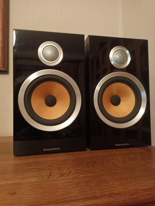 Baffles B&W CM5 S2 + pieds, Audio, Tv en Foto, Luidsprekerboxen, Zo goed als nieuw, Front, Rear of Stereo speakers, Ophalen of Verzenden