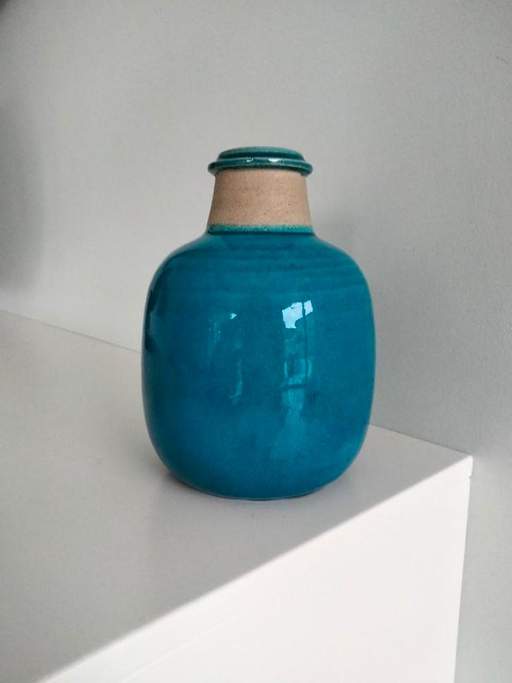 Vintage studio keramiek Denmark Kahler Keramik vaas, Verzamelen, Retro, Huis en Inrichting, Ophalen of Verzenden