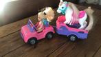 Barbie enfant 4x4 ponney, Kinderen en Baby's, Speelgoed |Speelgoedvoertuigen, Gebruikt