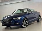 Audi A3 CABRIO 1.6 TDI 110 CV AMBITION GPS CUIR REG JA, Auto's, 4 zetels, Gebruikt, Cabriolet, Blauw