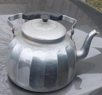 Waterketel inox retro, Huis en Inrichting, Keuken | Potten en Pannen, Ophalen, Inox, Keramische plaat, Overige typen