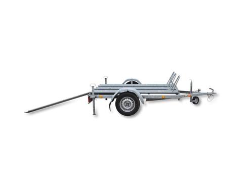 Aanhangwagen Atec voor 2 motoren vervoer., Auto diversen, Aanhangers en Bagagewagens, Gebruikt, Ophalen