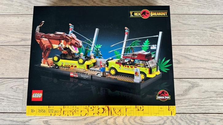 LEGO 76956 Jurassic Park — T-rex Breakout - nieuw, Kinderen en Baby's, Speelgoed | Duplo en Lego, Nieuw, Lego, Ophalen of Verzenden