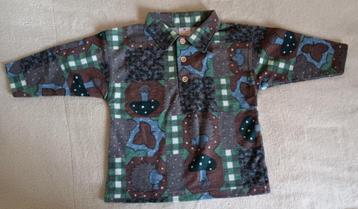 Flanellen hemd - maat 86 - nieuw  beschikbaar voor biedingen