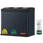 Keukenafvalbak (3 x 8L Kleine Volume), Ophalen of Verzenden, Nieuw, Zwart, Overige typen