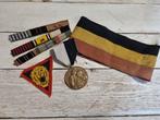 VERZET GL - AS Gent WOII, Ophalen of Verzenden, Landmacht, Embleem of Badge