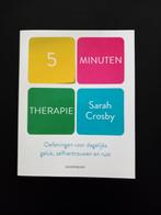 Sarah Crosby - 5 minuten therapie, Livres, Psychologie, Comme neuf, Enlèvement ou Envoi