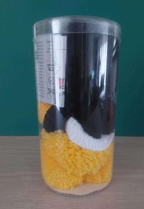 Set gehaakte mutsen met Penguin „Kid's cap”, Hobby en Vrije tijd, Breien en Haken, Zo goed als nieuw, Haken, Wol of Garen, Ophalen of Verzenden