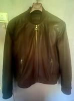 Leder jas bruin xl zacht schapenleer, Ophalen of Verzenden, Zo goed als nieuw, Maat 56/58 (XL), Bruin