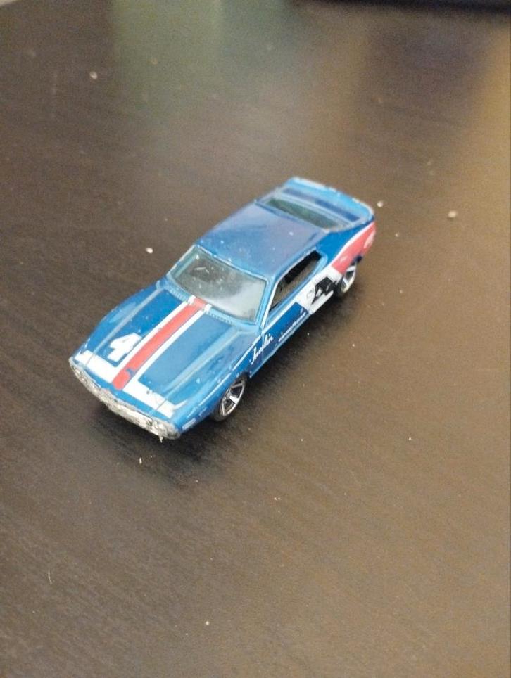 Hot Wheels 2010 Muscle Mania AMC Javelin AMX 79/240, Hobby en Vrije tijd, Modelauto's | Overige schalen, Gebruikt, Auto, Ophalen