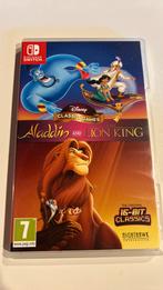 Nintendo Switch Aladdin et le Roi Lion, Consoles de jeu & Jeux vidéo, Comme neuf, Enlèvement ou Envoi
