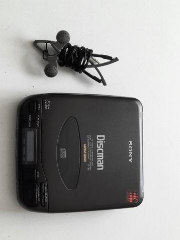 Sony Discman met adapter