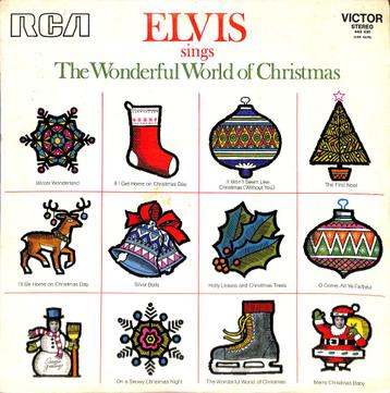 Elvis Presley — Wondere wereld van Kerstmis (LP). beschikbaar voor biedingen