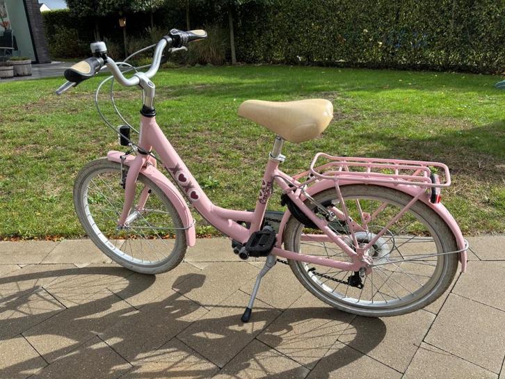 Meisjesfiets - BFK - 20 inch, Fietsen en Brommers, Fietsen | Meisjes, Zo goed als nieuw, 20 inch, Handrem, Versnellingen, Ophalen