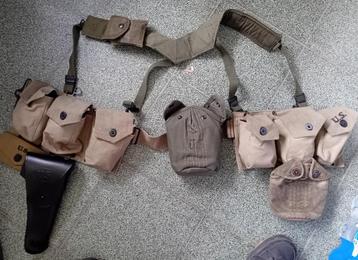 Repro vietnam oorlog M1956 green beret lrrp webbing beschikbaar voor biedingen
