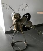 Papillon violoniste - sculpture métal 90cm, Ophalen