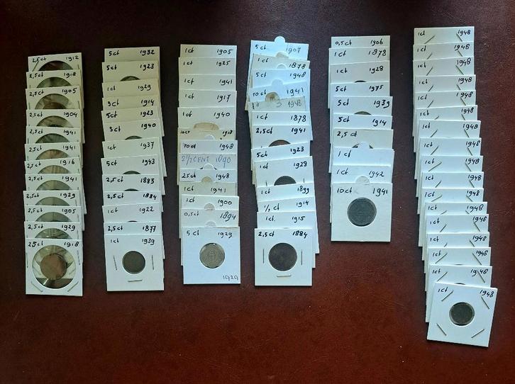 Verzameling Nederlandse en een paar Duitse munten, Postzegels en Munten, Munten | Nederland, Setje, Overige waardes, Ophalen of Verzenden