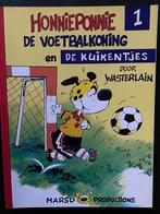 HONNIEPONNIE - Volledige reeks van 2 albums, Boeken, Gelezen, Ophalen of Verzenden, Marc Wasterlain, Meerdere stripboeken