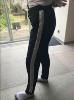 Zwarte broek met witte bies, maat S, Ophalen of Verzenden, Nieuw, Maat 36 (S)