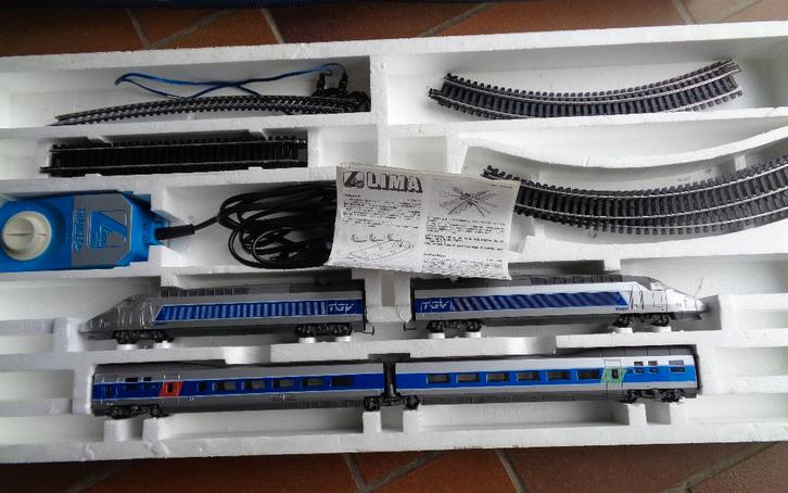 LIMA TGV, Hobby en Vrije tijd, Modeltreinen | H0, Gebruikt, Treinset, Lima, Ophalen