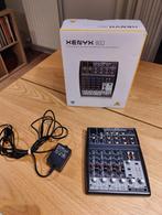 Behringer Xenyx 802 (Mixer/mengpaneel), Muziek en Instrumenten, Ophalen, Zo goed als nieuw, Minder dan 5 kanalen, Microfooningang