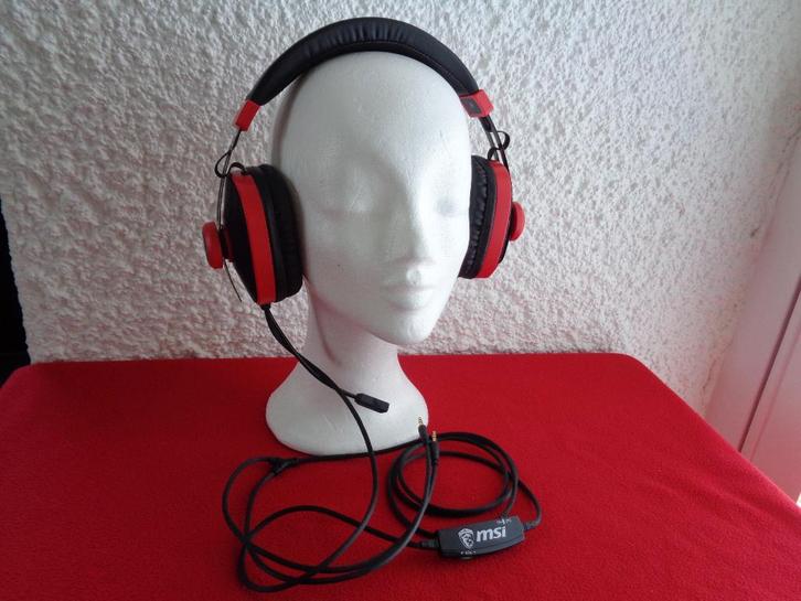 Casque d'écoute msi Gaming, Computers en Software, Headsets, Zo goed als nieuw, Ophalen of Verzenden