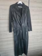 Lederen lange mantel, Kleding | Dames, Jassen | Winter, Ophalen of Verzenden, Zo goed als nieuw